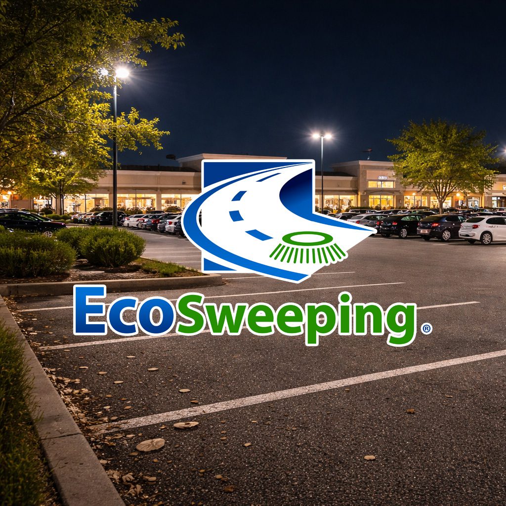 Shopping Center Parking Lot Sweeping